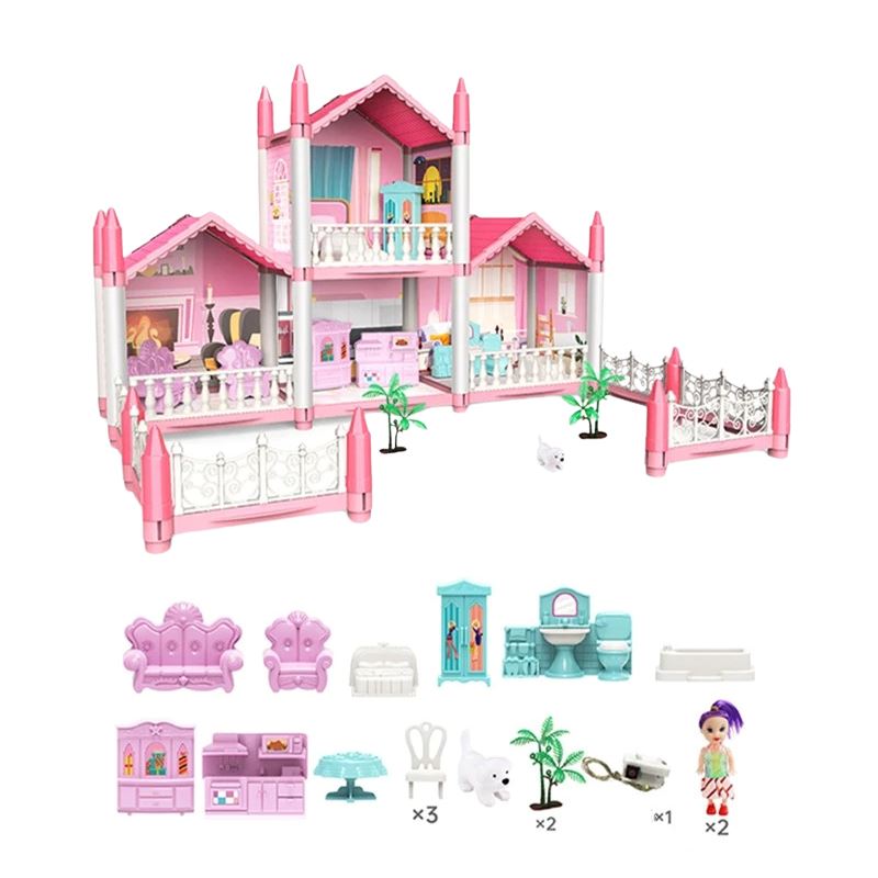 Casinha de Boneca Infantil Bambino Casinha de Boneca Infantil Bambino Loja do Bambino 4 cômodos