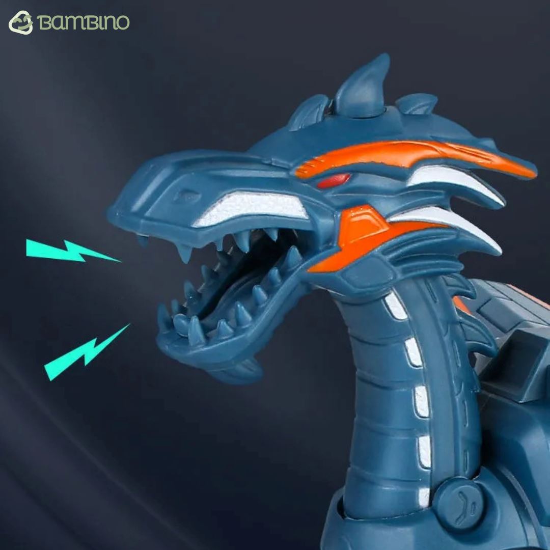 Dragão Encantado Realista Infantil Dragão Encantado Realista Infantil Loja do Bambino