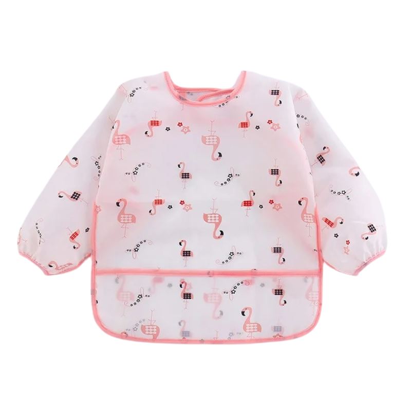 Avental Impermeável Bambino Avental Impermeável Bambino Loja do Bambino Rosa 0 - 3 Anos