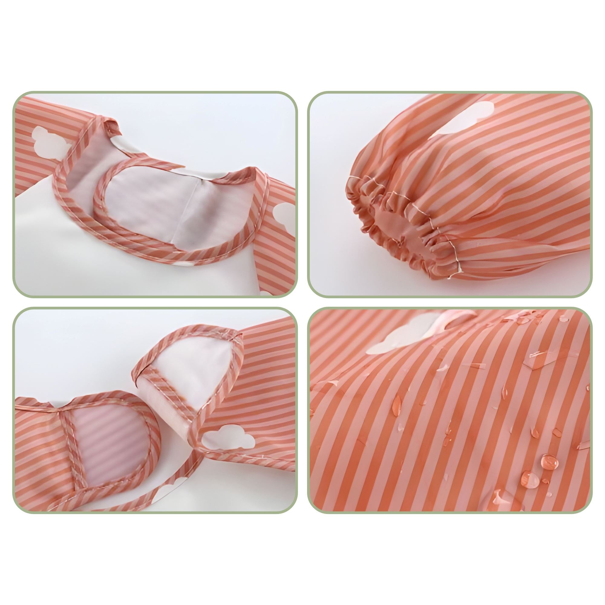 Babador Avental Impermeável Infantil - Combo com 3 unidades Babador Avental Impermeável Infantil - Combo com 3 unidades Loja do Bambino