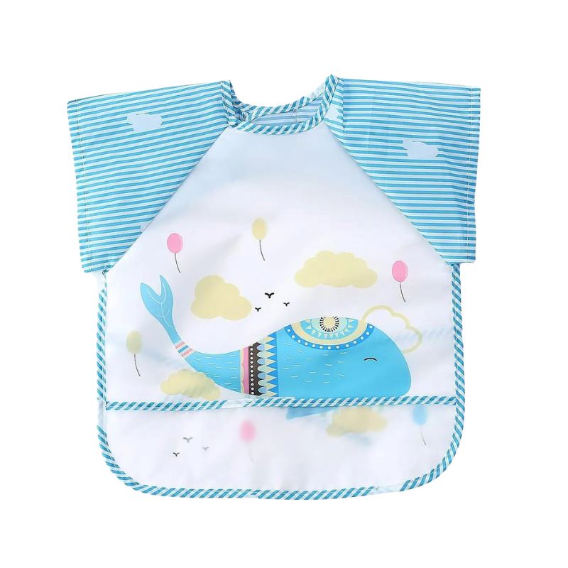 Babador Avental Impermeável Infantil - Combo com 3 unidades Babador Avental Impermeável Infantil - Combo com 3 unidades Loja do Bambino