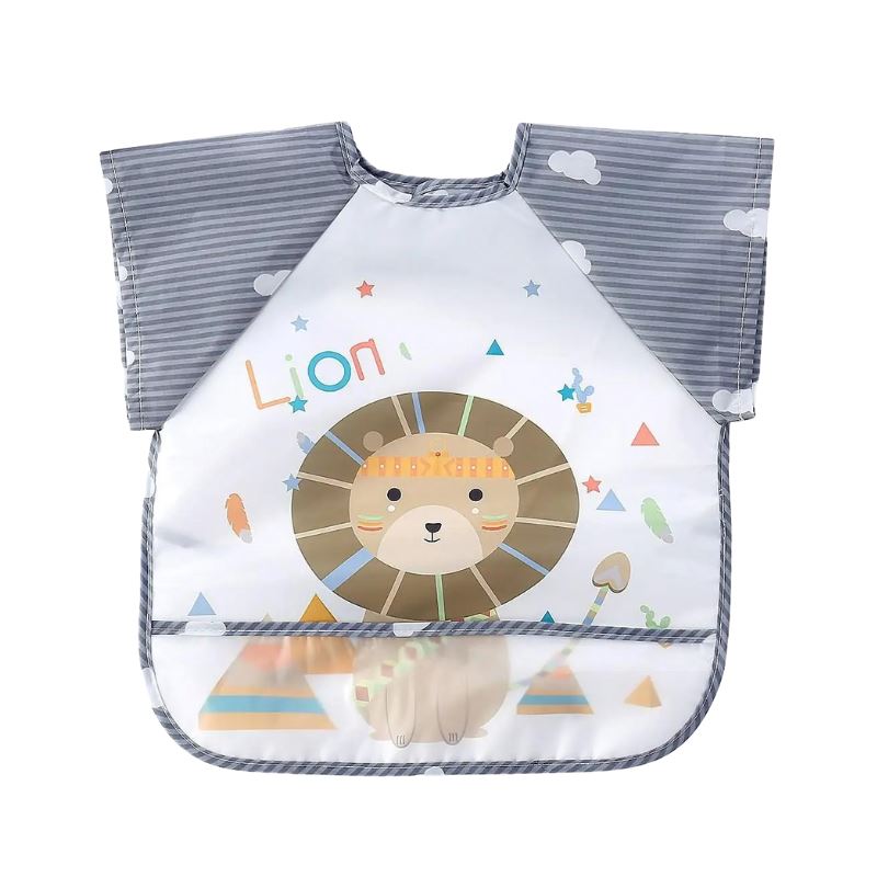 Babador Avental Impermeável Infantil - Combo com 3 unidades Babador Avental Impermeável Infantil - Combo com 3 unidades Loja do Bambino