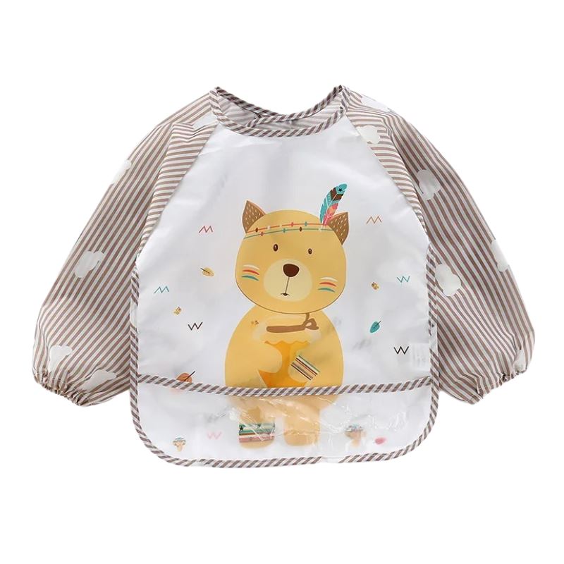 Babador Avental Impermeável Infantil - Combo com 3 unidades Babador Avental Impermeável Infantil - Combo com 3 unidades Loja do Bambino