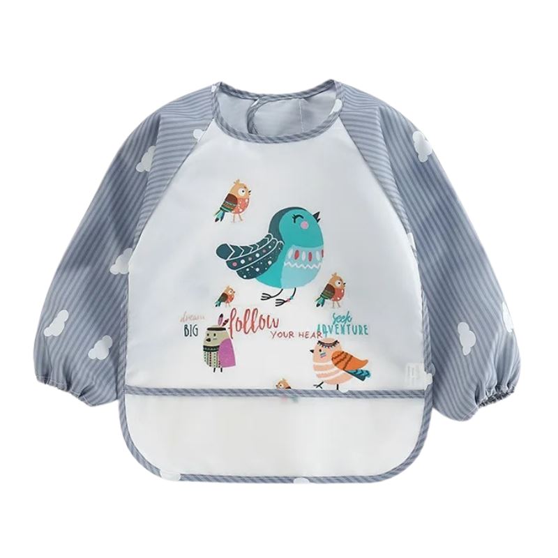 Babador Avental Impermeável Infantil - Combo com 3 unidades Babador Avental Impermeável Infantil - Combo com 3 unidades Loja do Bambino