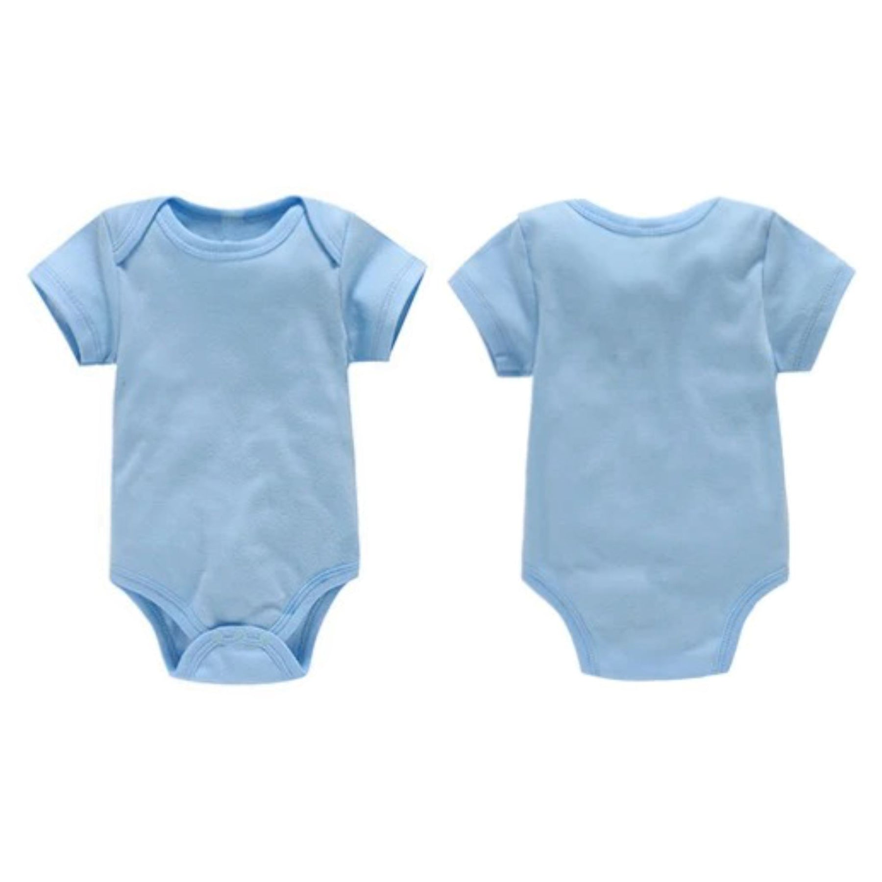 Body Infantil Manga Curta Unissex com Estampa Lisa - Conjunto com 3 Unidades Body Infantil Manga Curta Unissex com Estampa Lisa - Conjunto com 3 Unidades Loja do Bambino
