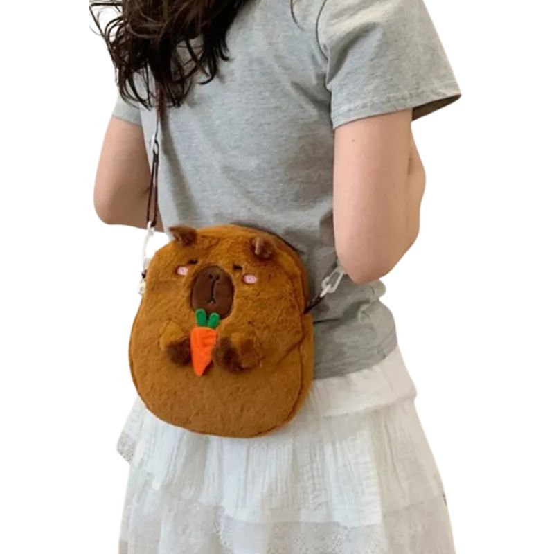 Bolsa Infantil Menina Capivara Bolsa Infantil Menina Capivara Loja do Bambino