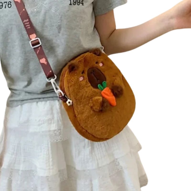 Bolsa Infantil Menina Capivara Bolsa Infantil Menina Capivara Loja do Bambino