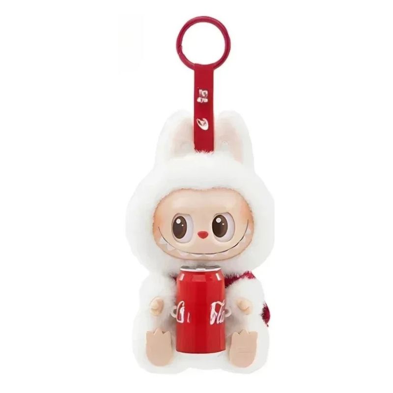 Boneco Labubu Coca Cola Exclusivo Boneco Labubu Coca Cola Exclusivo Loja do Bambino Modelo 03 17cm