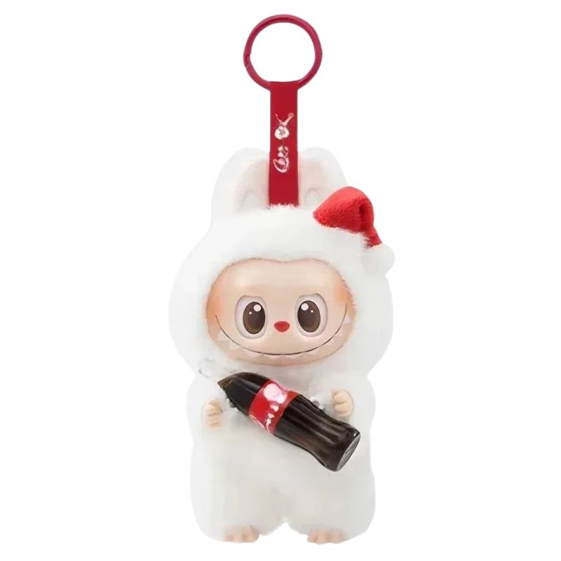 Boneco Labubu Coca Cola Exclusivo Boneco Labubu Coca Cola Exclusivo Loja do Bambino Modelo 02 17cm