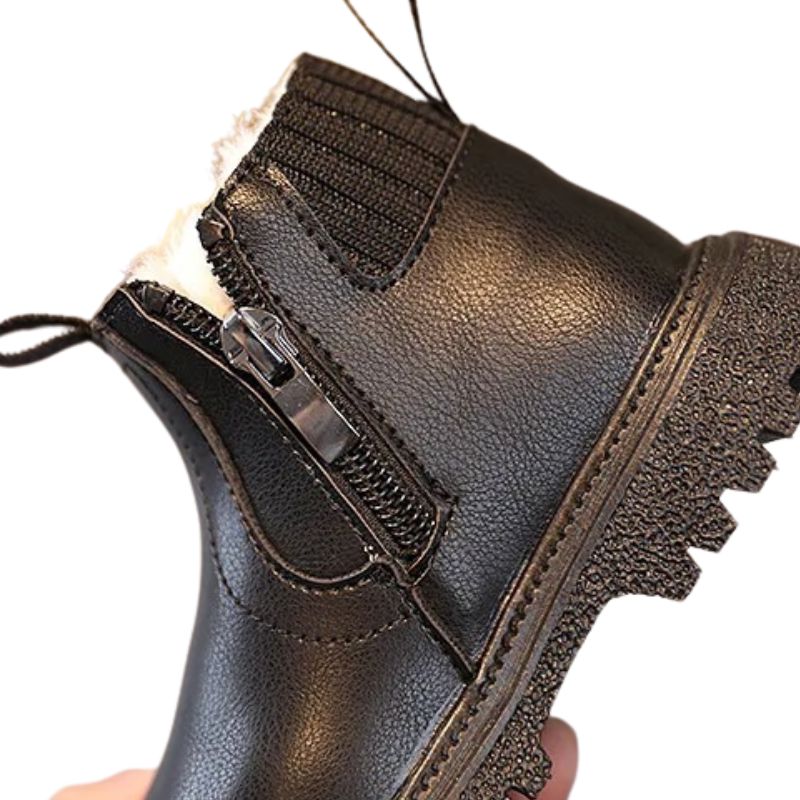 Bota Cano Curto Infantil com Zíper Lateral Bota Cano Curto Infantil com Zíper Lateral Loja do Bambino