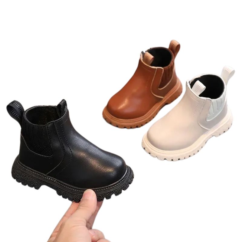 Bota Cano Curto Infantil com Zíper Lateral Bota Cano Curto Infantil com Zíper Lateral Loja do Bambino