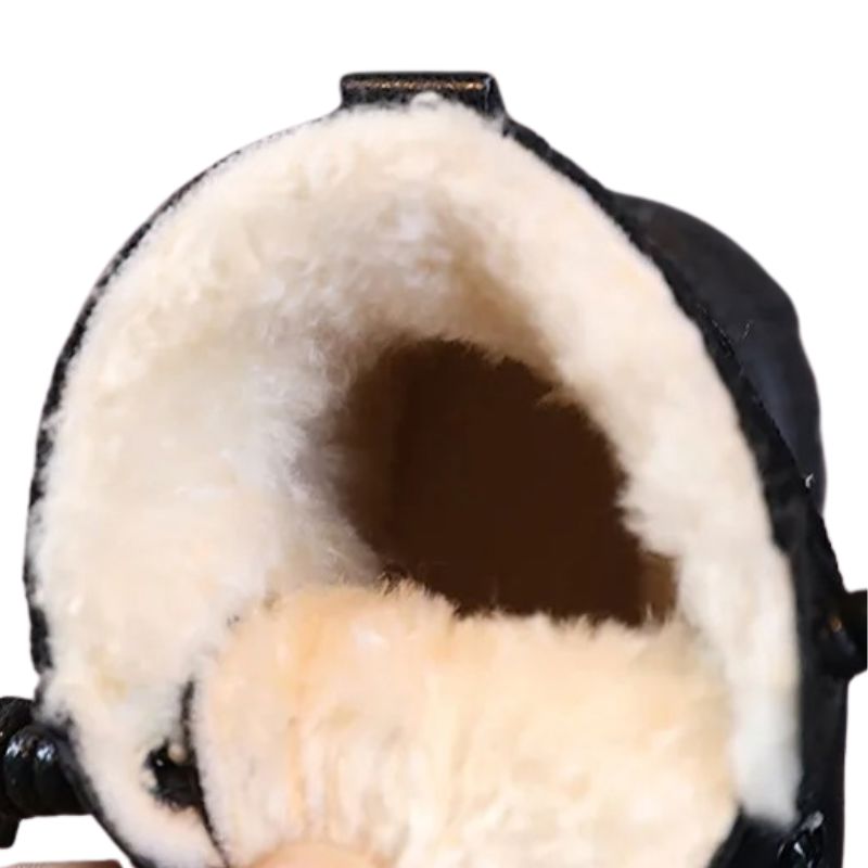 Bota Coturno de Couro Infantil Pelúciada Bota Coturno de Couro Infantil Peluciada Loja do Bambino