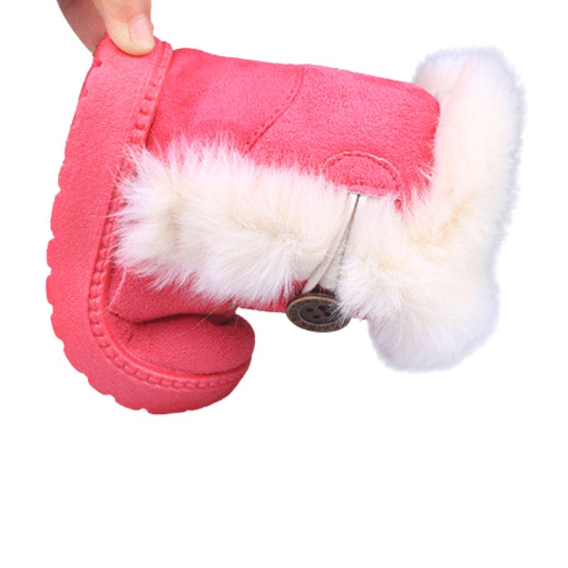 Bota Pelúcia de Inverno Infantil - Pantufinha Revestida de Lã Bota Pelúcia de Inverno Infantil Loja do Bambino