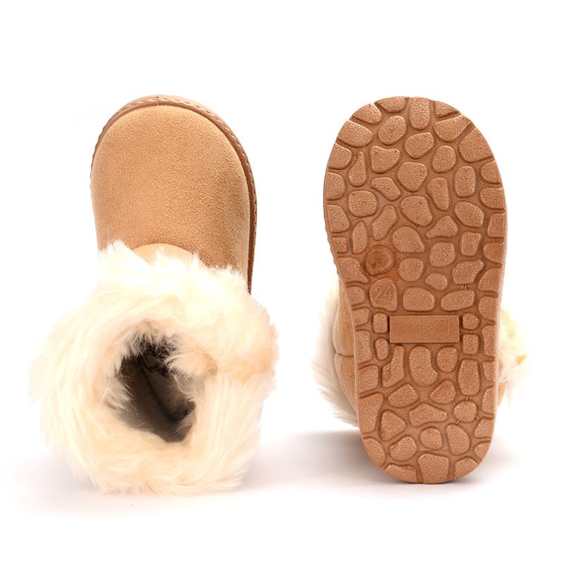 Bota Pelúcia de Inverno Infantil - Pantufinha Revestida de Lã Bota Pelúcia de Inverno Infantil Loja do Bambino