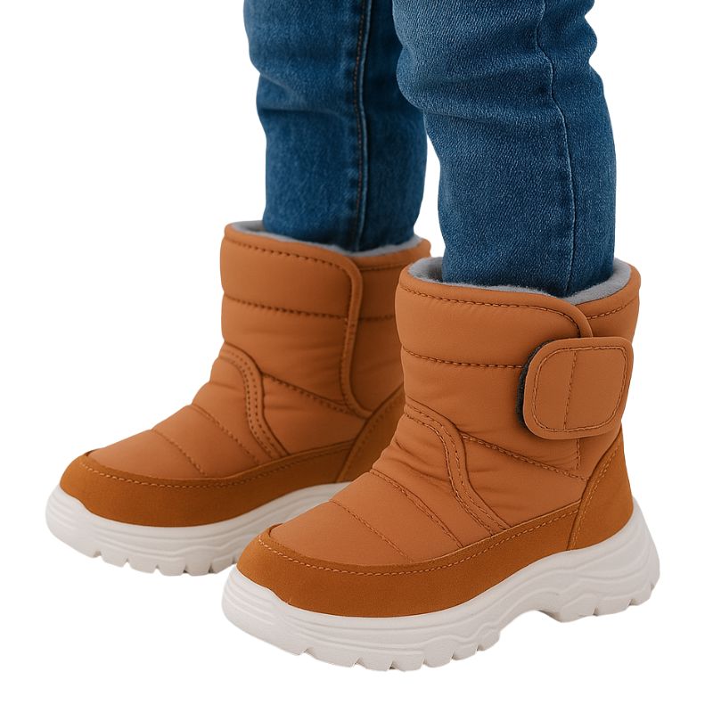 Bota Coturno Infantil Peluciada Velcro Bota Coturno Infantil Peluciada Velcro Loja do Bambino