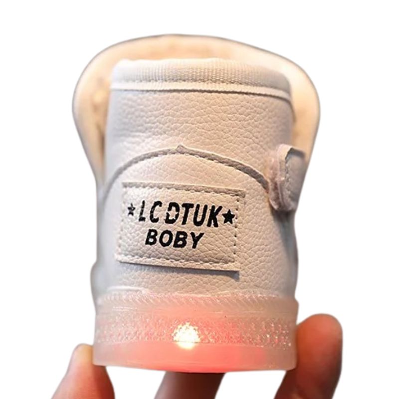 Botinha Infantil Com Luz LED Patinho Botinha Infantil Com Luz LED Patinho Loja do Bambino