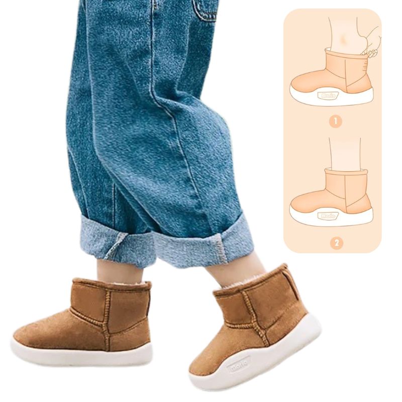 Botinha de Lã Infantil Botinha de Lã Infantil Loja do Bambino