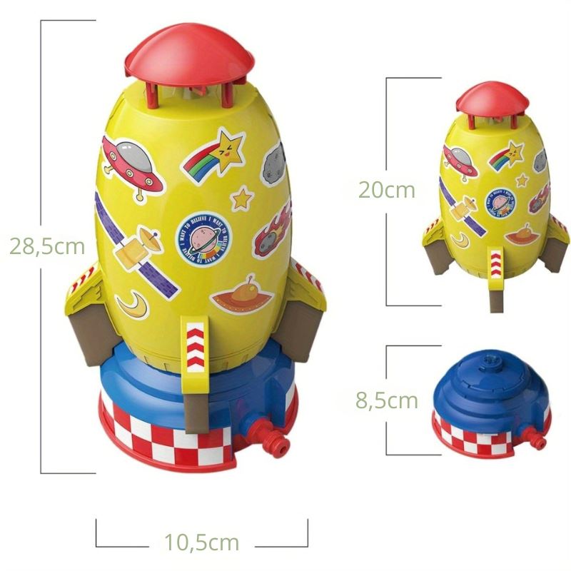 Brinquedo Foguete Aquático Infantil Bambino Brinquedo Foguete Aquático Infantil Bambino Loja do Bambino