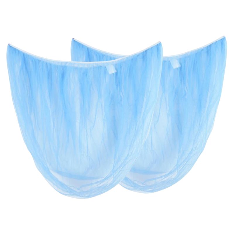 Capa Anti Insetos para Carrinho de Bebê Bambino Capa Mosquiteiro para Carrinho de Bebê Bambino Loja do Bambino Azul 2 Unidades