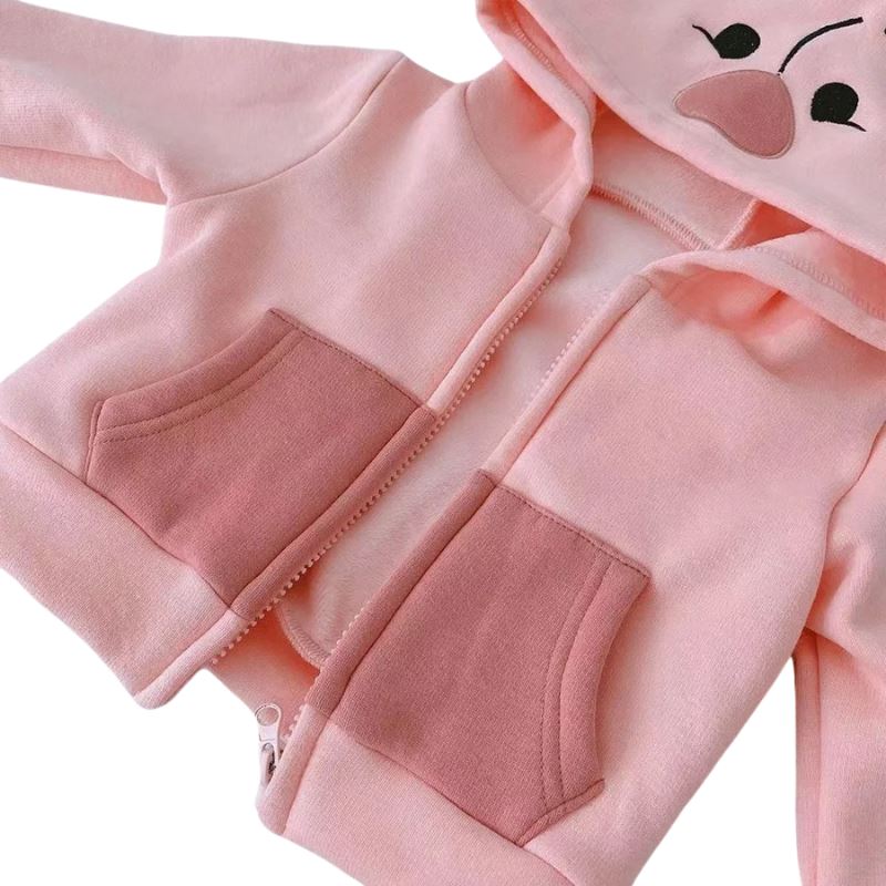 Casaco Infantil Ursinho Pooh com Capuz Casaco Infantil Ursinho Pooh com Capuz Loja do Bambino