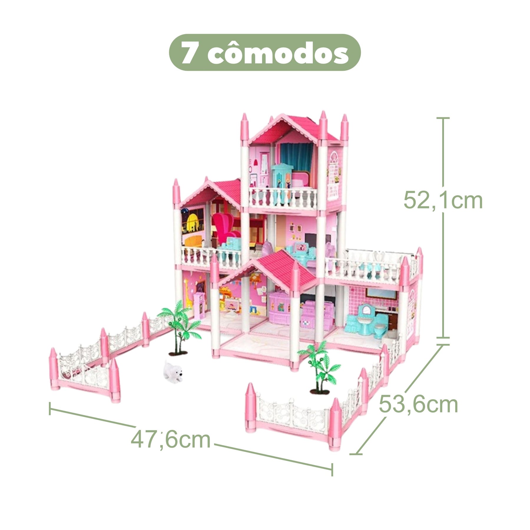 Casinha de Boneca Infantil Bambino Casinha de Boneca Infantil Bambino Loja do Bambino