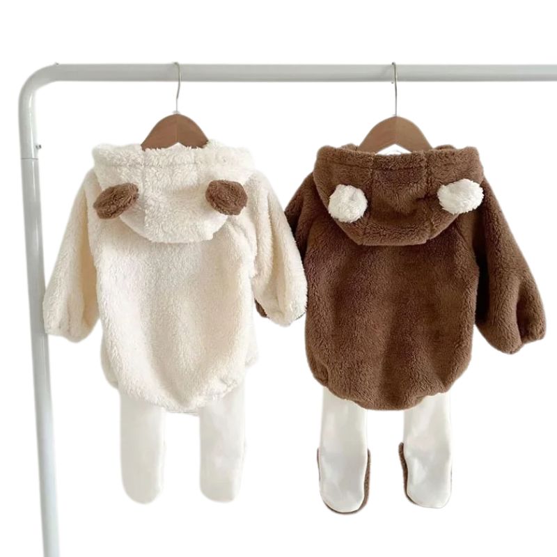 Conjunto Bebê Macacão e Body de Ursinho Conjunto Bebê Macacão e Body de Ursinho Loja do Bambino