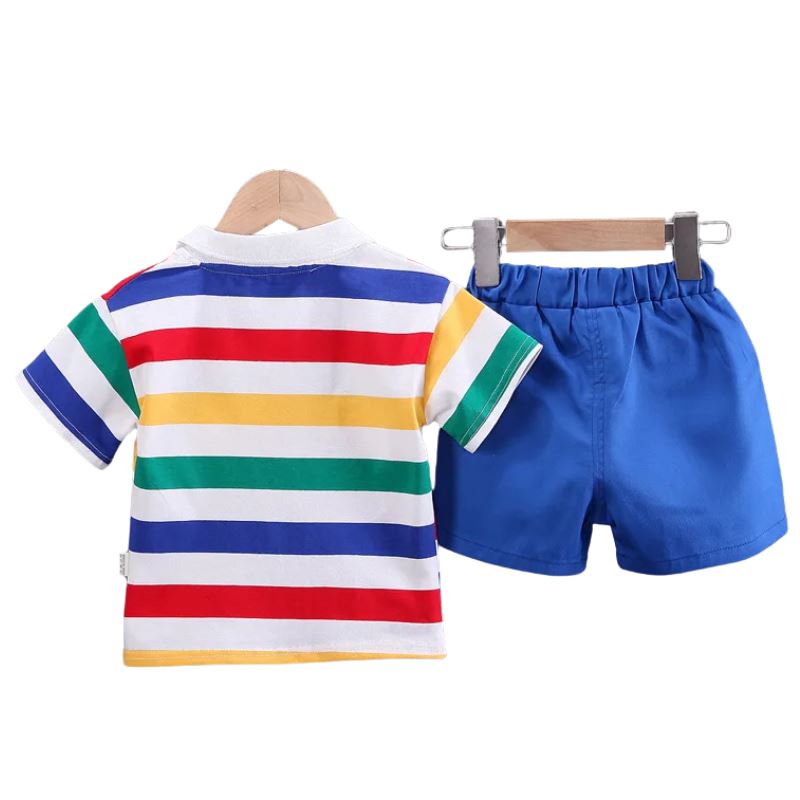 Conjunto Infantil Masculino Dinossauro - Bag Infantil de Brinde Conjunto Infantil Masculino Dinossauro - Bag Infantil de Brinde Loja do Bambino