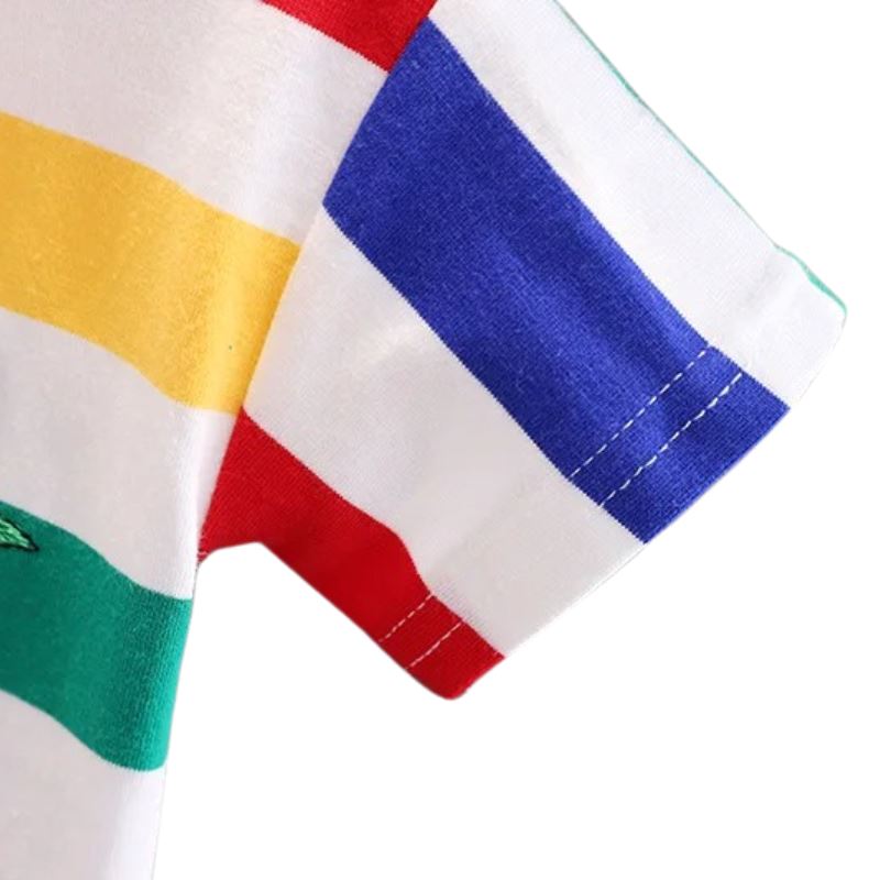 Conjunto Infantil Masculino Dinossauro - Bag Infantil de Brinde Conjunto Infantil Masculino Dinossauro - Bag Infantil de Brinde Loja do Bambino