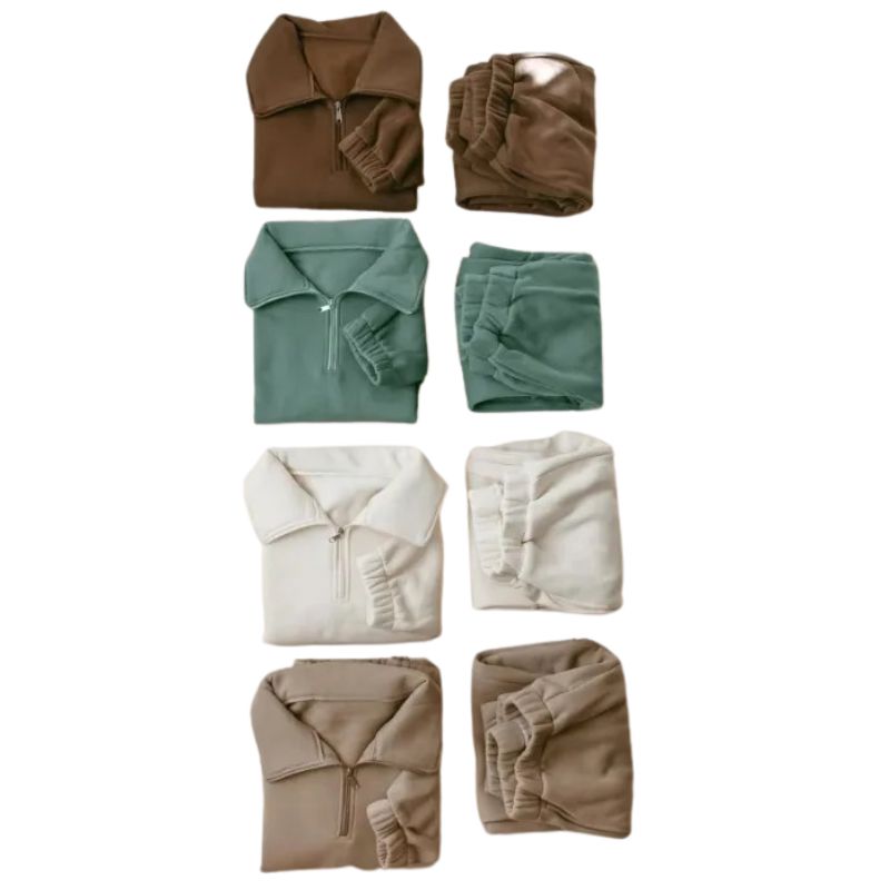 Conjunto Moletom Infantil Gola Alta com Zíper Conjunto Moletom Infantil Gola Alta com Zíper Loja do Bambino