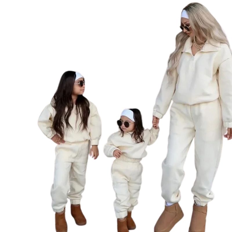 Conjunto Moletom Infantil Gola Alta com Zíper Conjunto Moletom Infantil Gola Alta com Zíper Loja do Bambino