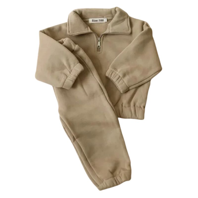 Conjunto Moletom Infantil Gola Alta com Zíper Conjunto Moletom Infantil Gola Alta com Zíper Loja do Bambino