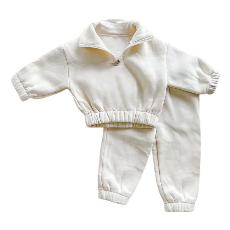 Conjunto Moletom Infantil Gola Alta com Zíper Conjunto Moletom Infantil Gola Alta com Zíper Loja do Bambino