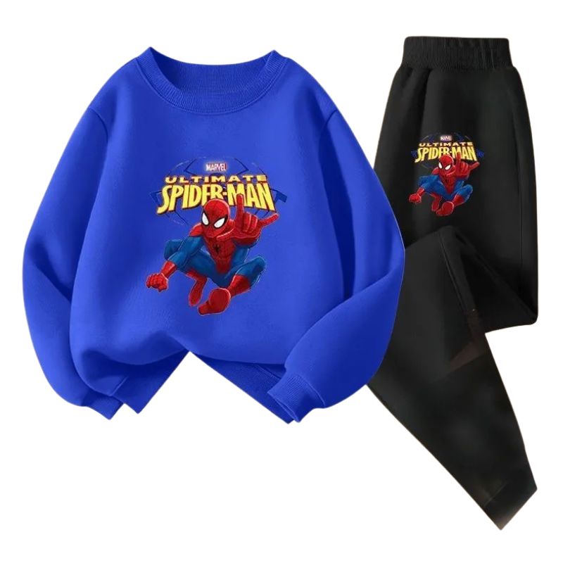 Conjunto Moletom Infantil Homem-Aranha Conjunto Moletom Infantil Homem-Aranha Loja do Bambino Modelo 03 100