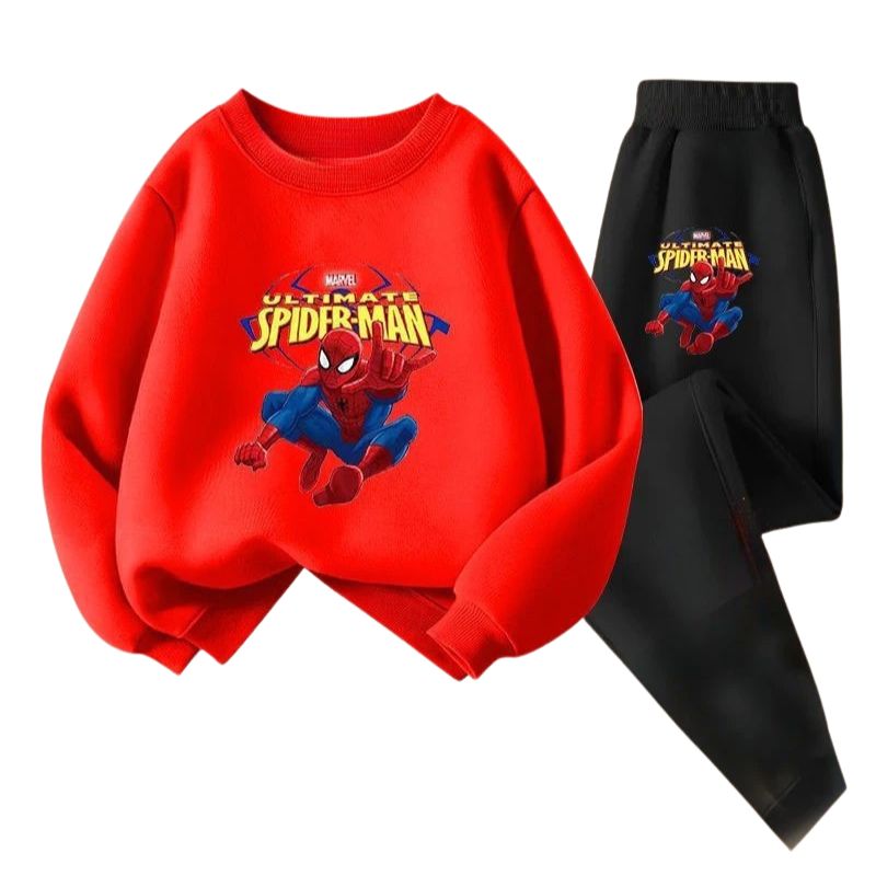Conjunto Moletom Infantil Homem-Aranha Conjunto Moletom Infantil Homem-Aranha Loja do Bambino Modelo 02 100