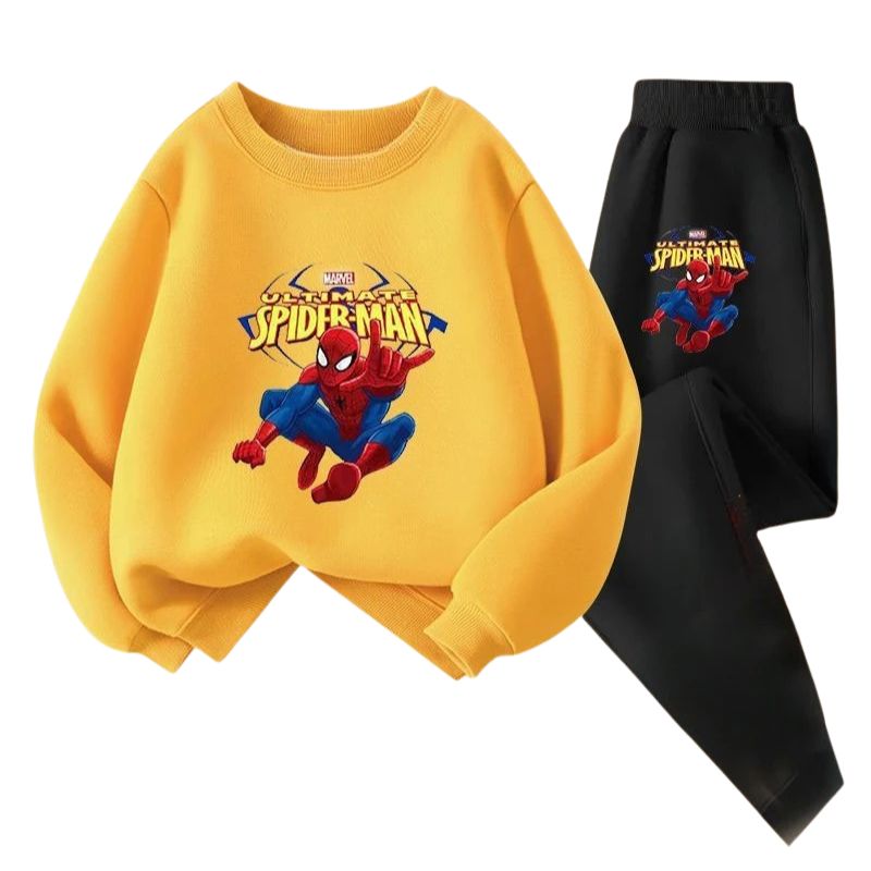 Conjunto Moletom Infantil Homem-Aranha Conjunto Moletom Infantil Homem-Aranha Loja do Bambino Modelo 04 100