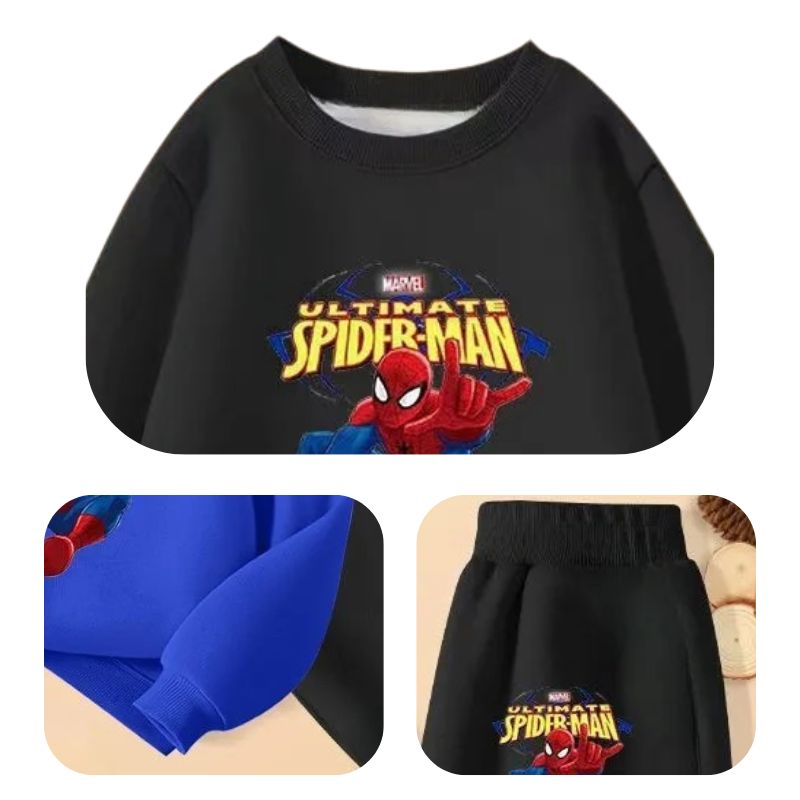 Conjunto Moletom Infantil Homem-Aranha Conjunto Moletom Infantil Homem-Aranha Loja do Bambino