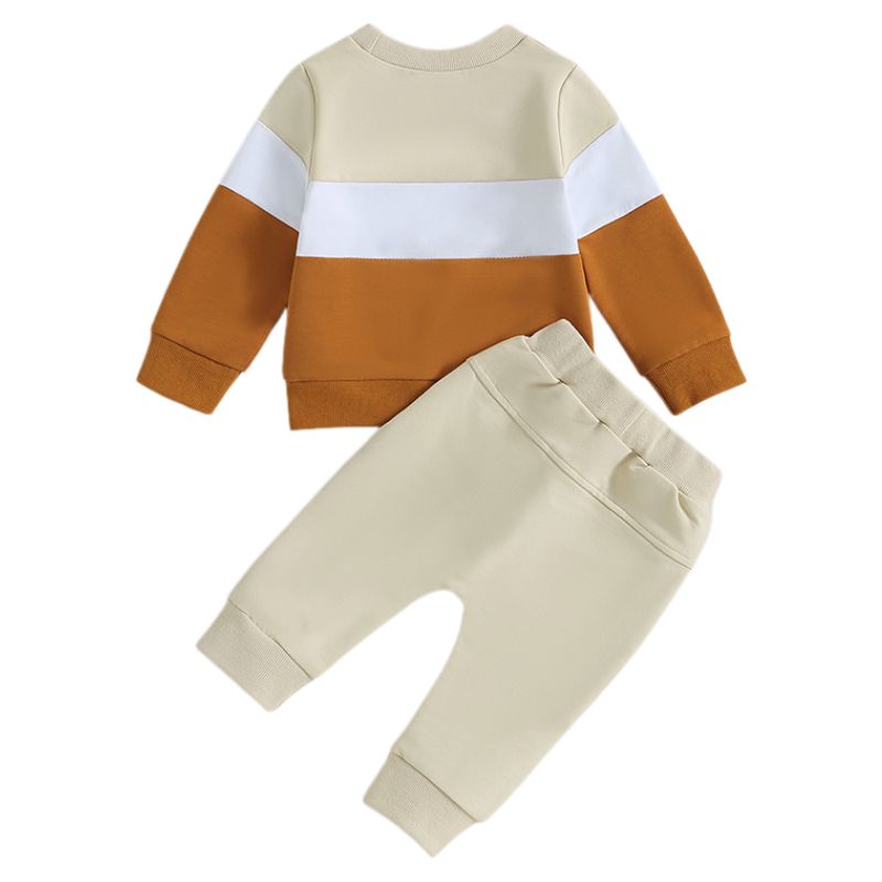 Conjunto Moletom Infantil Listrado Unissex Conjunto Moletom Infantil Listrado Unissex Loja do Bambino
