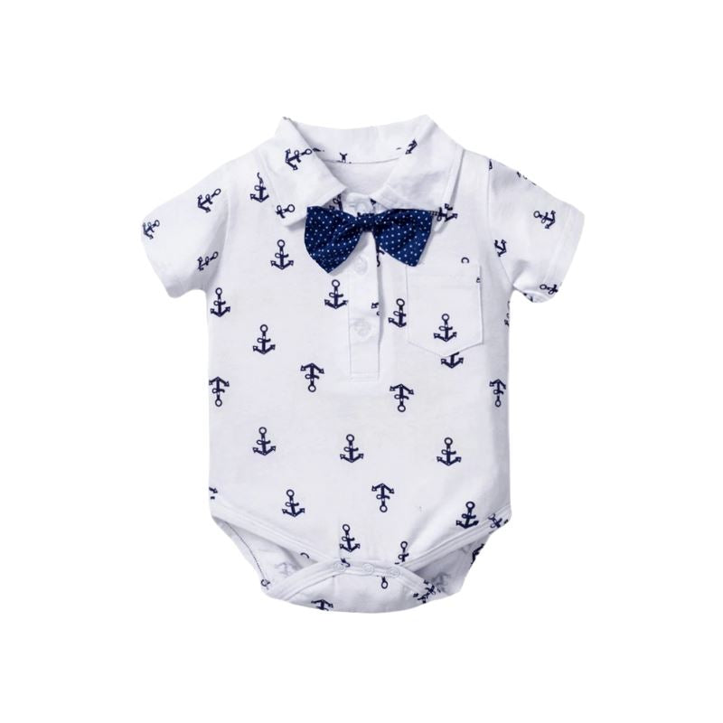 Conjunto Terno Infantil com Boina Summer Boy Conjunto Terno Infantil com Boina SummerBoy Loja do Bambino
