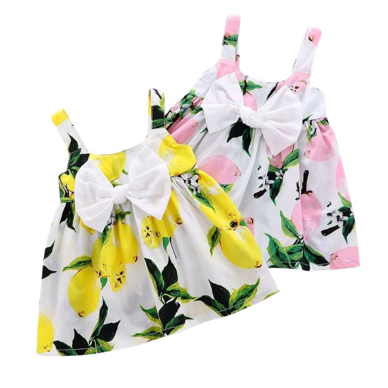 Vestido Princesa sem Mangas - Bebês de 0 a 2 Anos Vestido Princesa sem Mangas - Bebês de 0 a 2 Anos Loja do Bambino