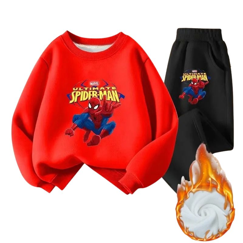 Conjunto Moletom Infantil Homem-Aranha Conjunto Moletom Infantil Homem-Aranha Loja do Bambino Modelo 06 100