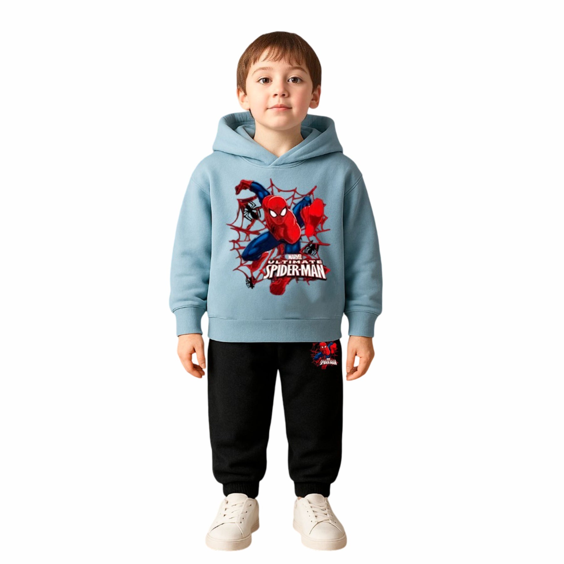Conjunto Moletom Infantil Homem-Aranha com Capuz Conjunto Moletom Infantil Homem-Aranha com Capuz Loja do Bambino