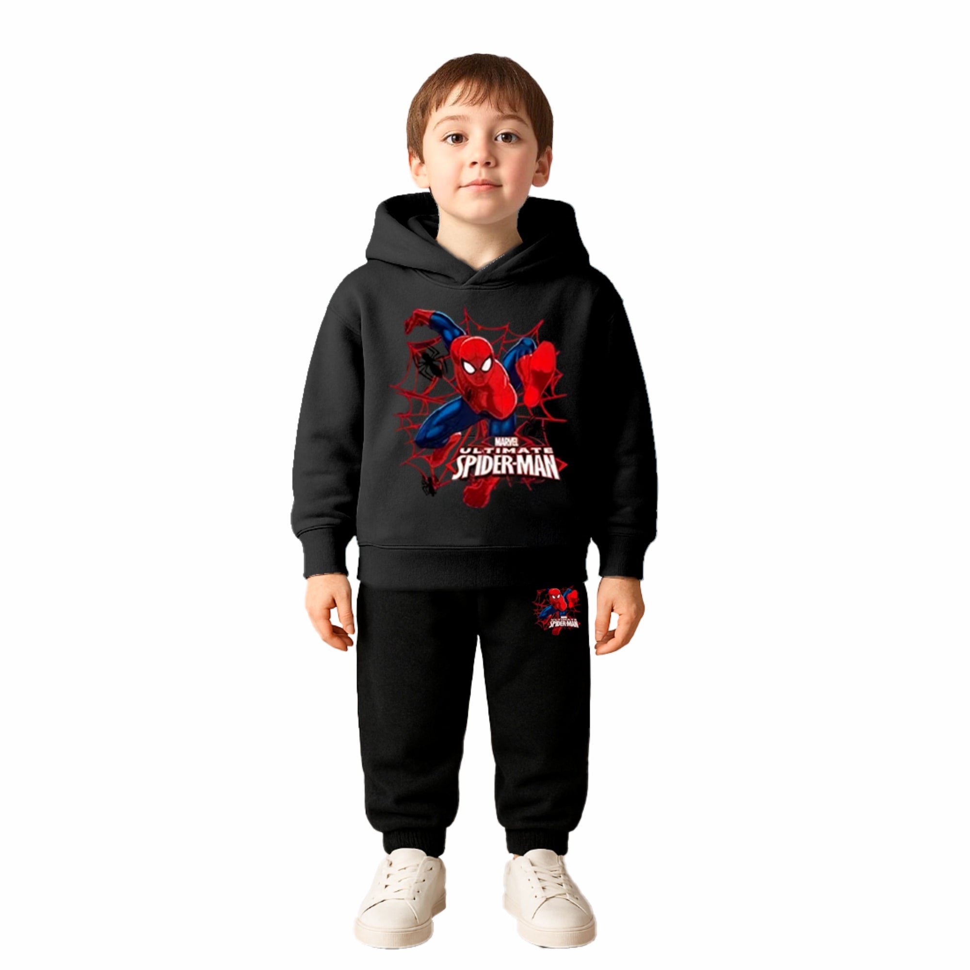 Conjunto Moletom Infantil Homem-Aranha com Capuz Conjunto Moletom Infantil Homem-Aranha com Capuz Loja do Bambino