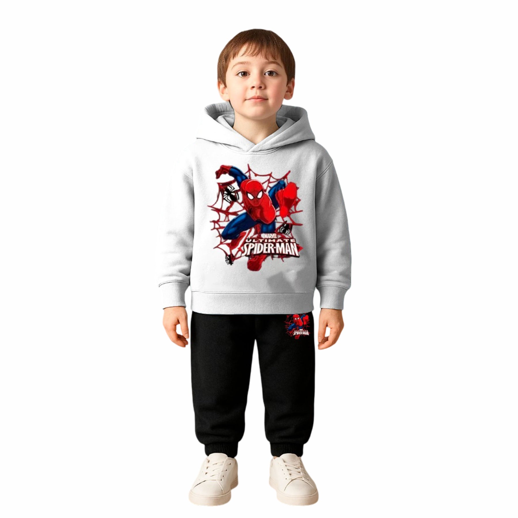 Conjunto Moletom Infantil Homem-Aranha com Capuz Conjunto Moletom Infantil Homem-Aranha com Capuz Loja do Bambino
