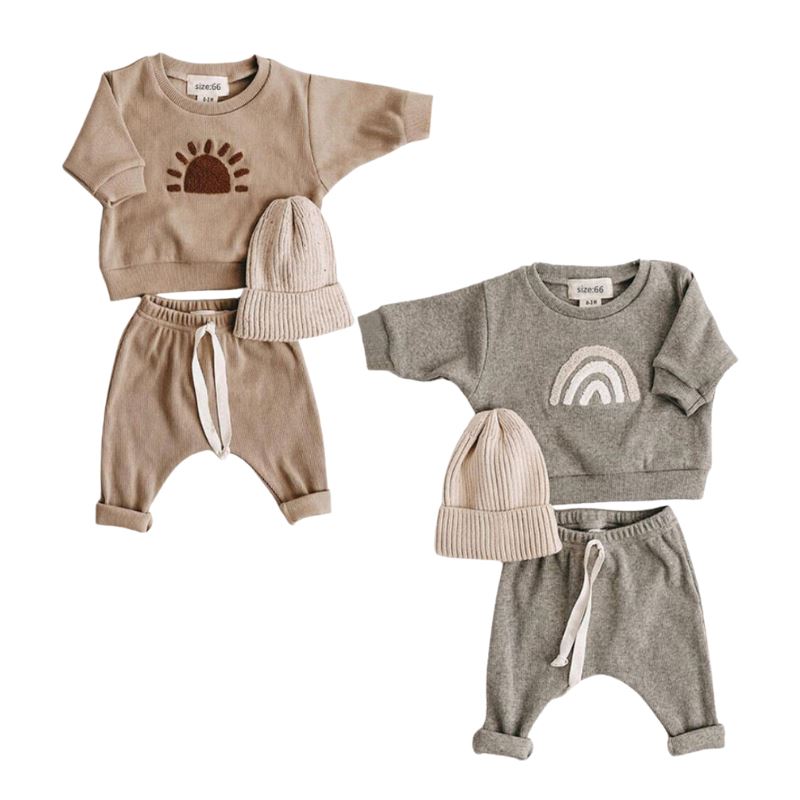 Conjunto de Moletom e Calças para Bebês Conjunto de Moletom e Calças para Bebes Loja do Bambino