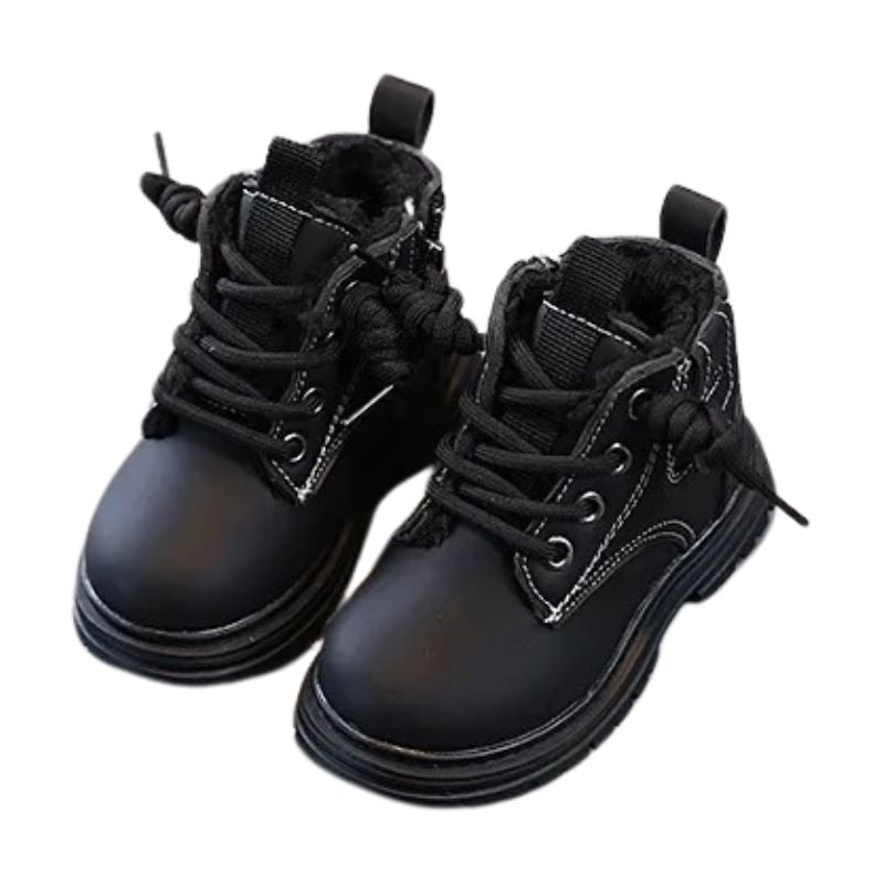 Coturno Infantil Couro Suede Peluciado Coturno Infantil Couro Suede Peluciado Loja do Bambino