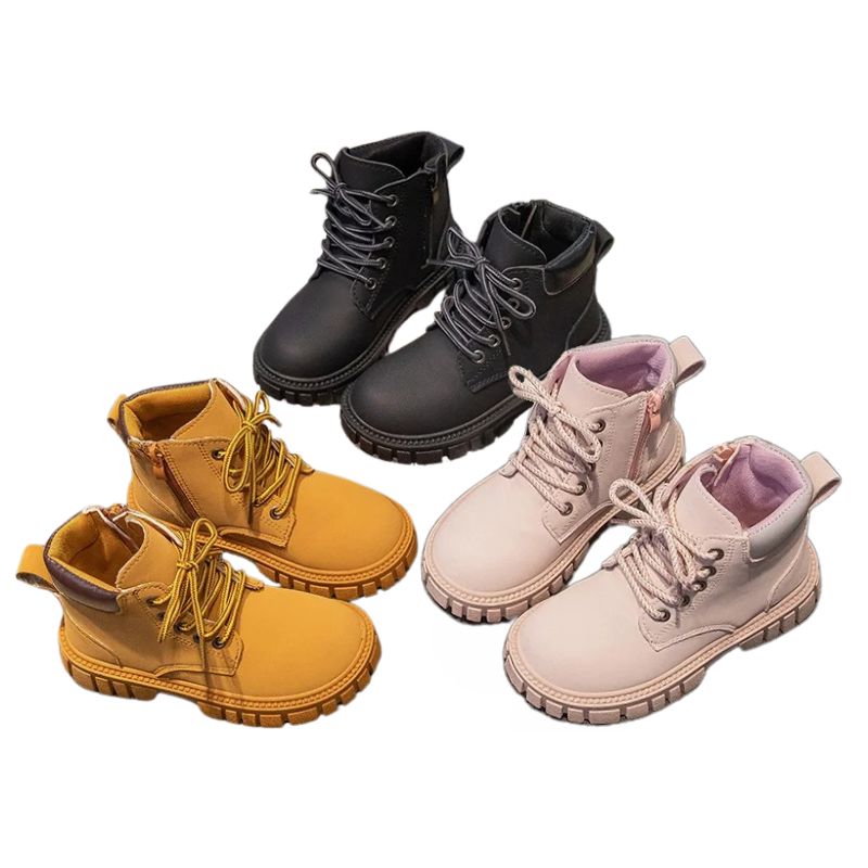 Coturno Infantil com Zíper Lateral Coturno Infantil com Zíper Lateral Loja do Bambino