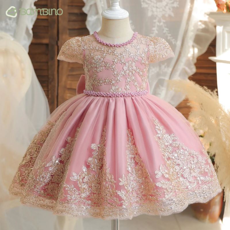 Vestido Gala Luxo para Meninas - de 1 Ano - 5 Anos Loja do Bambino