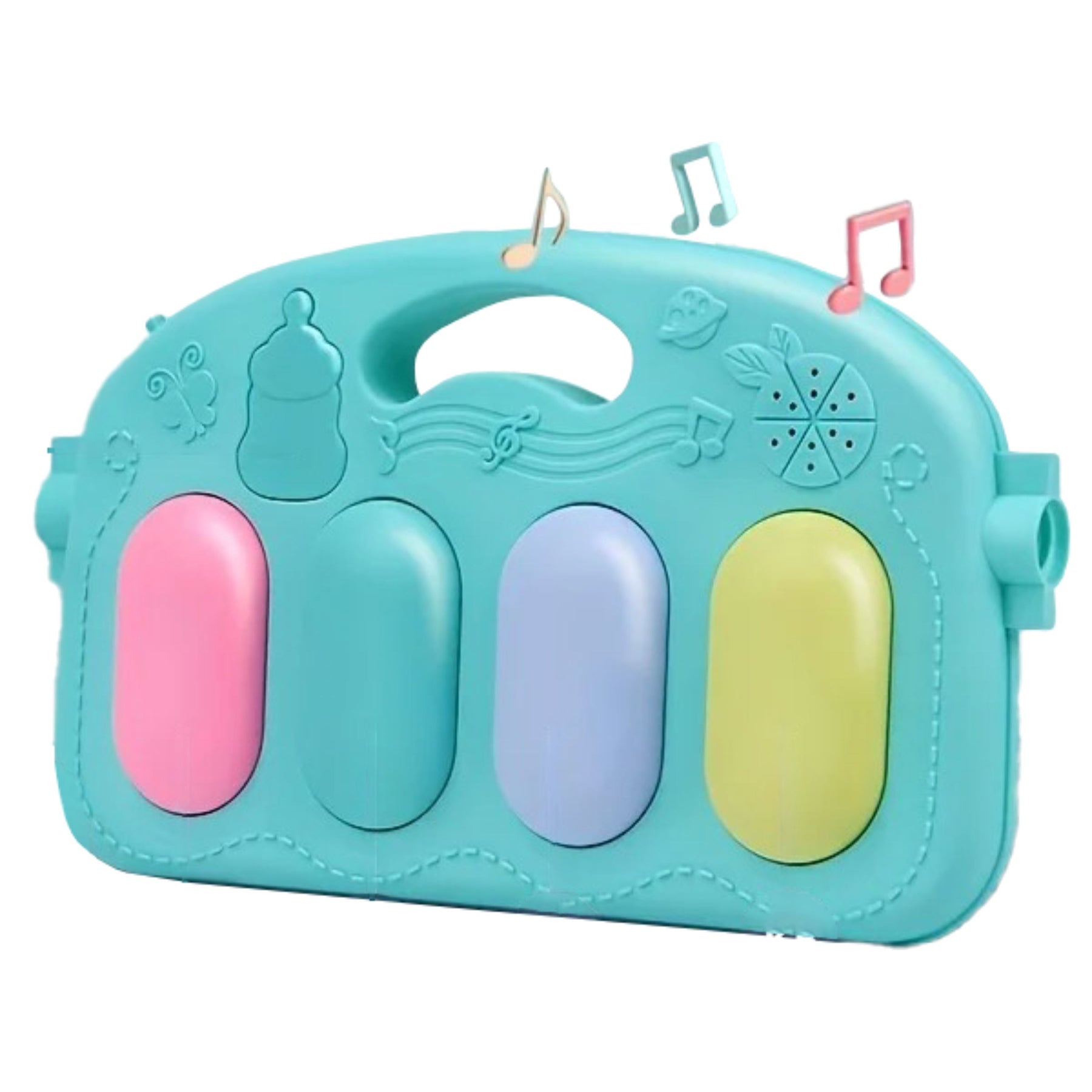 Caminha Tapete Soneca Recém-Nascido - Com Chocalhos e Musica Caminha Tapete Soneca Recém-Nascido - Com Chocalhos e Musica Loja do Bambino
