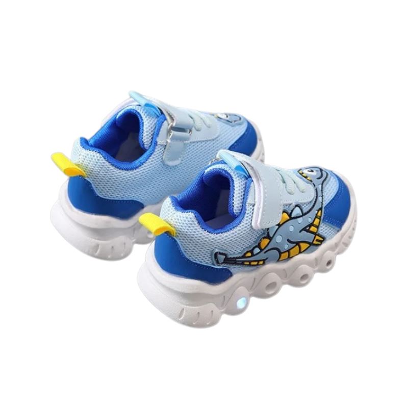 Tênis Dino LED Infantil Bambino Tênis Dino LED Infantil Bambino Loja do Bambino