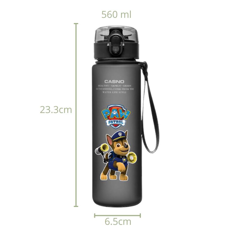 Garrafinha Patrulha Canina Livre de BPA Garrafa Patrulha Canina Loja do Bambino